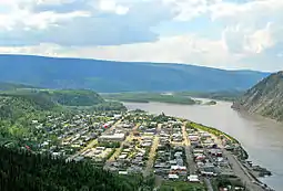 Dawson City on the Yukon River