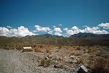 Desert and abandoned radiator water tank near Grapevine