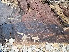 乌勒吉特苏木Petroglyph