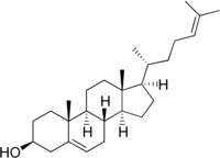 Skeletal formula of desmosterol