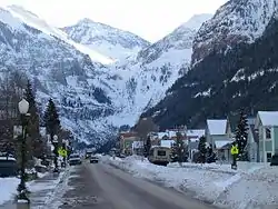 Telluride, Colorado的天際線