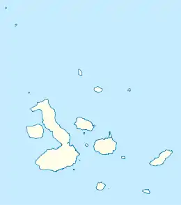 Española Island在Galápagos Islands的位置