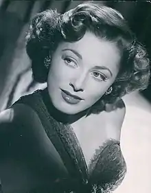 Promotional photograph of Eleanor Parker looking to the left