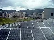 頂樓太陽能發電板