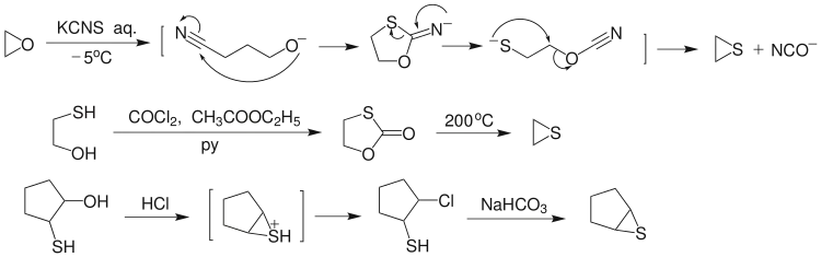环硫化物的合成