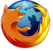 Firefox 1.0－3.0的标志（2004年11月9日-2009年6月29日）