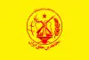 Yellow version of the flag of the People's Mujahedin of Iran