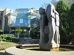 The Fontaine de Vie at Lachine Borough Hall