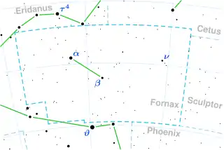 LP 944-20 is located in the constellation Fornax