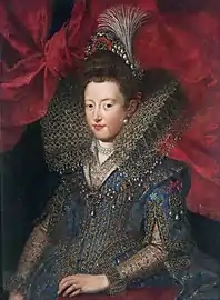 Portrait of Margarita Gonzaga, 小弗朗斯‧波爾伯斯（英语：）、 1603年