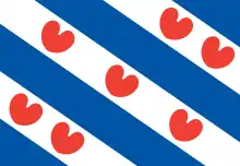 Flag of Friesland (Province)