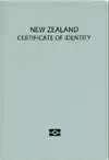 New Zealand Certificate of Identity cover