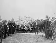 1891 photo of Macdonald's funeral in Cataraqui Cemetery