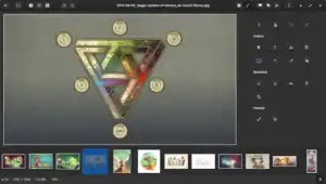 編輯模式下的gThumb v3.8.0