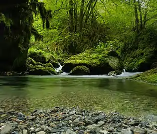 阿斯克境內阿羅斯河上游部分景色