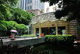 原展覽會水產館，現時為水族科普場地