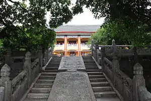 承运殿遗址（台基上建筑为现代重建）