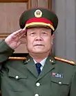 87式将官夏常服，图中人物为郭伯雄上将(军衔现已被褫夺)