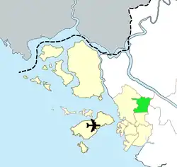 桂阳区在仁川广域市的位置