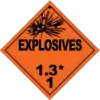 Class 1.3: Explosives