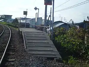 車站月台(2016年10月)