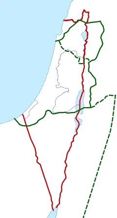 巴勒斯坦歷史地圖