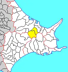 北海道網尻郡位置