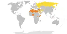 Homosexual "propaganda" and "morality" laws by country or territory