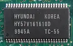 現代電子 HY57V161610D同步動態隨機存取記憶體