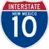 Interstate 10 marker