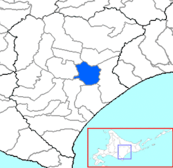 池田町位置圖