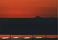 Farallon Islands and Inferior mirage green flash