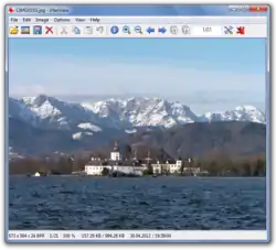 IrfanView 4.25執行於Windows 7