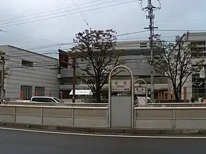 南町站外貌(2008年)