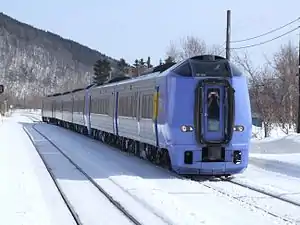 路線：宗谷本線雄信內站列車：JR北海道261系