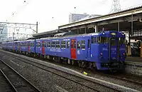 路線：長崎本線長崎站列車：JR九州66系柴油動車組