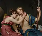 The Farewell of Telemachus and Eucharis (1818)