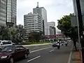 中雅加达的谭林路（Jalan Thamrin）