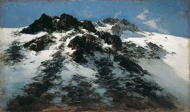 纳哈拉峰（Picos de la Najarra），1891-1892年