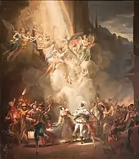 The Conversion of Henri, Duke of Joyeuse. Jean Tardieu, around 1819