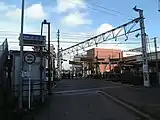 車站北邊平交道（JR一方，御田平交道）