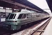 JR九州Kiha183系1000番台柴聯車 「由布院之森II」 博多站  1998年7月