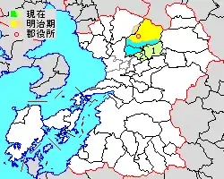 菊池町位置圖