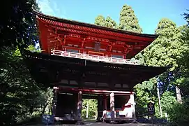 君尾山（光明寺）植生：第2種特別地域