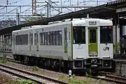 黑磯至新白河間運行的Kiha 110系氣動車（2017年10月14日-2020年3月13日）（2018年7月16日攝）