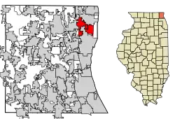 比奇公園的天際線