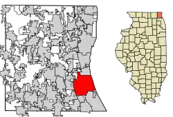 萊克福雷斯特的位置