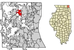 林登赫斯特的天際線