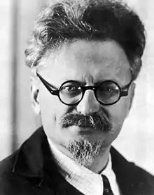 photograph of Trotsky from the 1920s