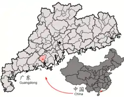 恩平市的地理位置